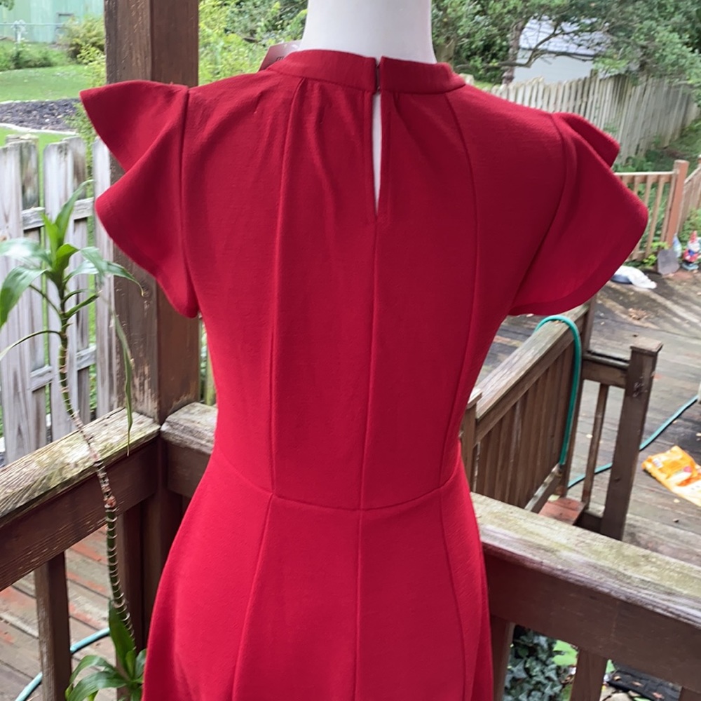 S - BCBGeneration Red Dress - Picture 7 of 15